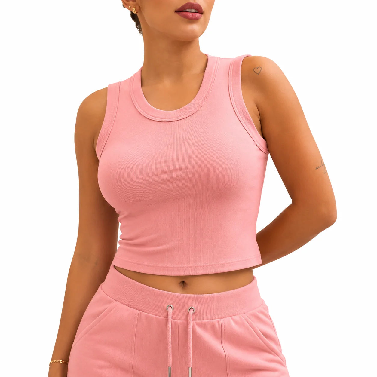 Croptop en Rib