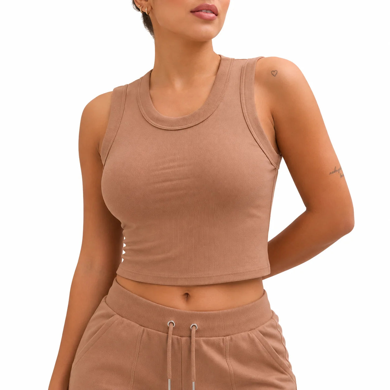 Croptop en Rib