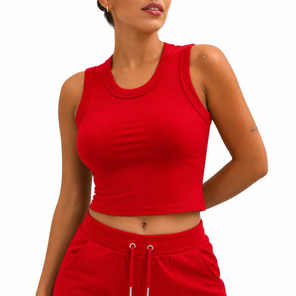 Croptop en Rib